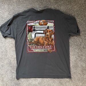 Fieldstone Brown Labrador Graphic Short Sleeve Tee - Men's